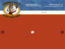 Tablet Screenshot of chimneyrockgemmine.com